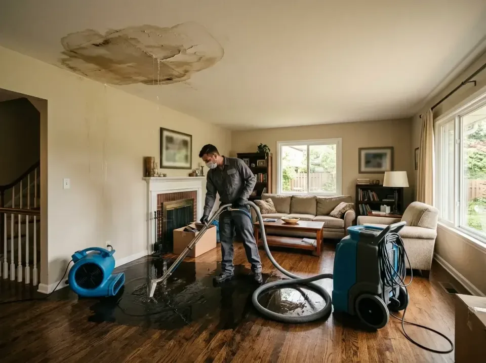 attic-pipe-burst-ceiling-drip-008 — frequently asked questions, Water Damage Restoration & Carpet Care in Bristol, VA